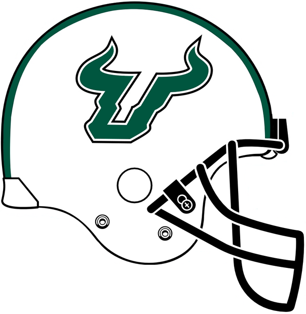South Florida Bulls 2003-Pres Helmet Logo v2 diy iron on heat transfer